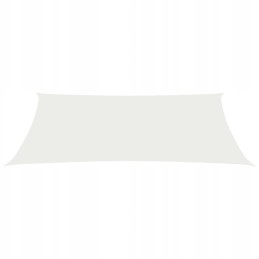 Vidaxl saulės burė 160 g m2 balta 2 5x4 m hdpe