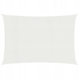 Vidaxl saulės burė 160 g m2 balta 2 5x4 m hdpe