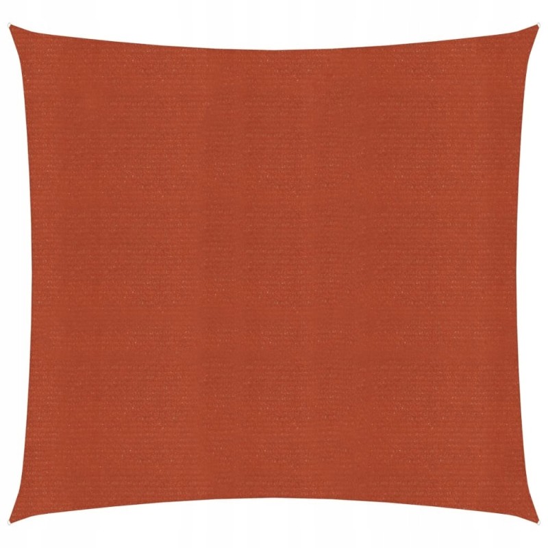 Pavėsinė burė 160g/m² terakotinė 3x3m HDPE