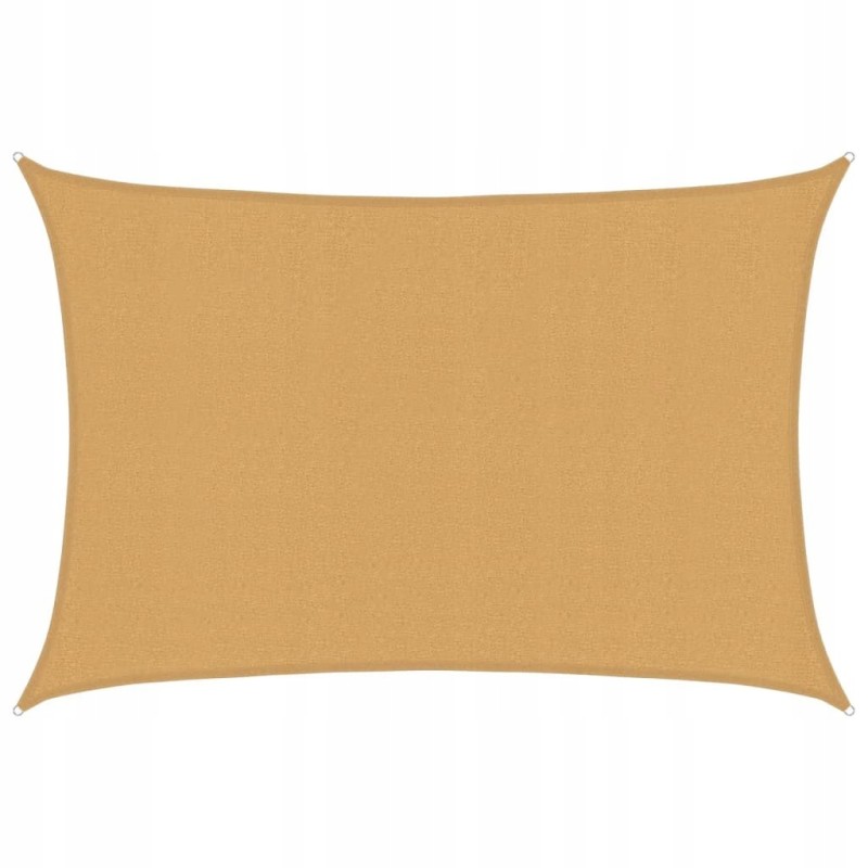 Pavėsinė burė 160g/m² smėlio 2,5x4m HDPE