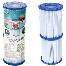 Bestway filtras, 2 vnt filtrų įdėklai II tipo siurbliui 58094