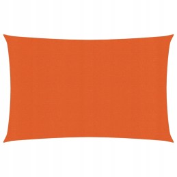 Šešėlių burė, 160 g/m², oranžinė, 3x4 m, HDPE