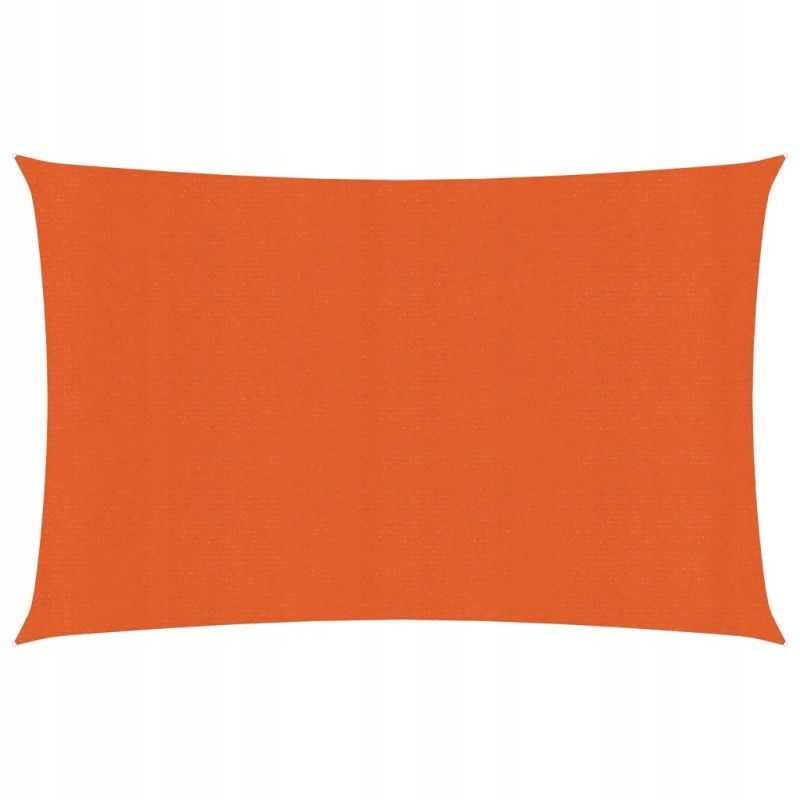 Šešėlių burė, 160 g/m², oranžinė, 3x4 m, HDPE