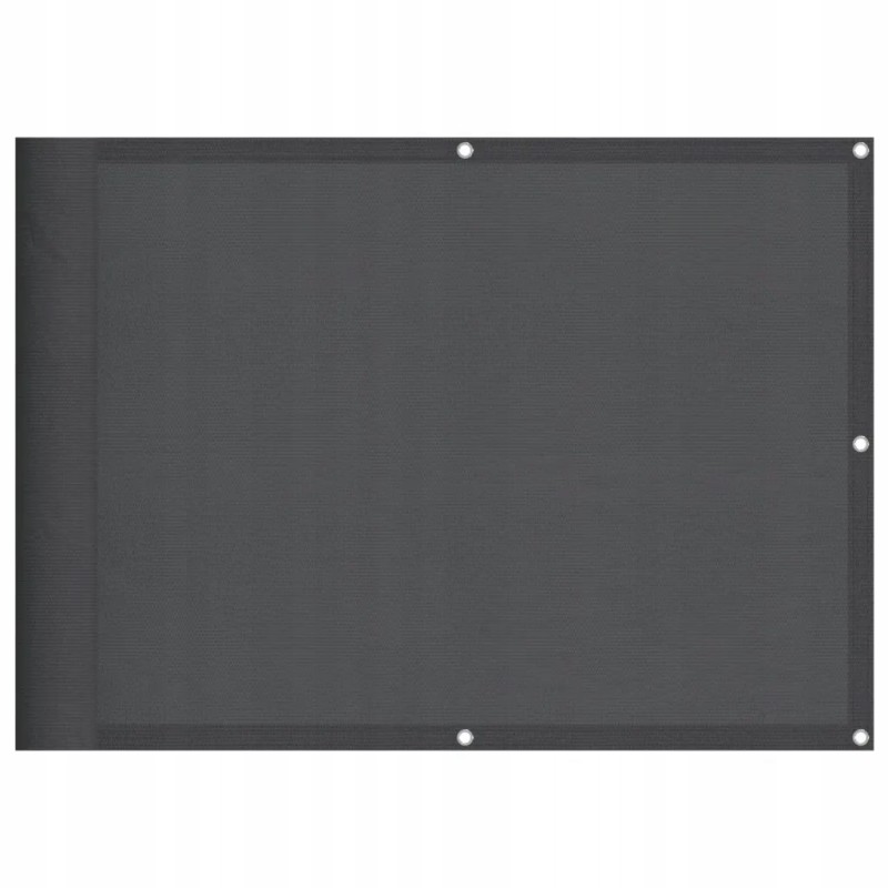 Balkono ekranas, antracitas, 75x700 cm, 100% oksfordo poliesteris