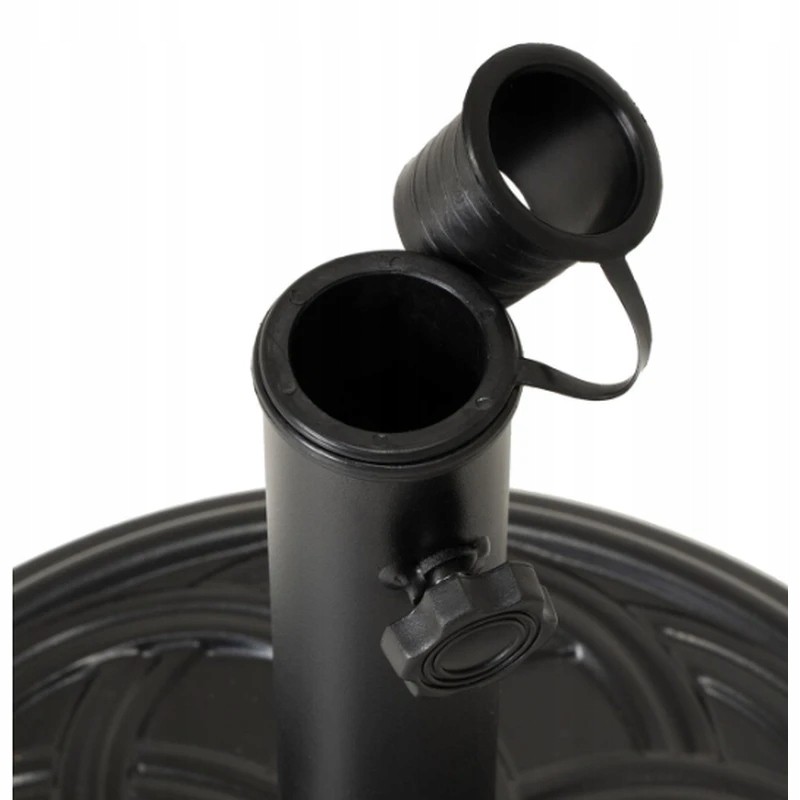 Apvalus skėčio stovas oe 40 cm juodas