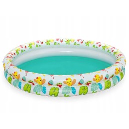 Bestway rinkinys plaukimo baseino irklavimo baseinas su kamuoliu 122cm 51124