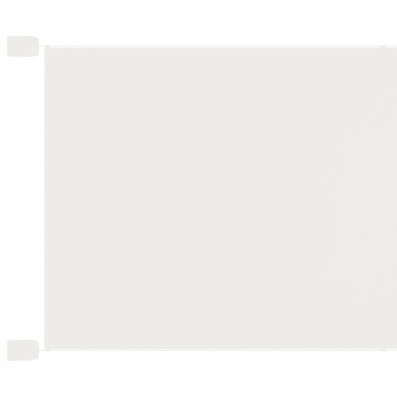 Vidaxl vertikalios markizės baltas 100x270 cm oksfordo audinys