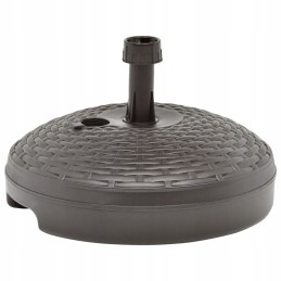 Umbrella base 20 l brown rattan with plastic