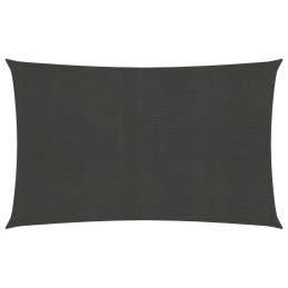 HDPE šešėlinė burė, 2,5x4,5m, antracitinė