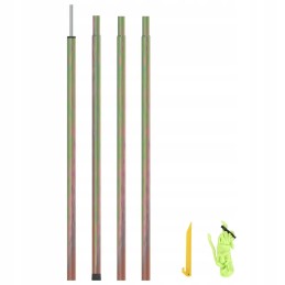 Sodo burės stulpas 250 cm, cinkuotas plienas