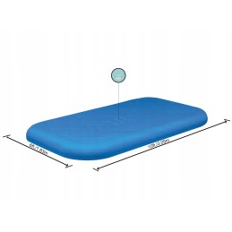 Bestway 340 230 cm brezentas, skirtas stačiakampei pripučiamai baseino dangai
