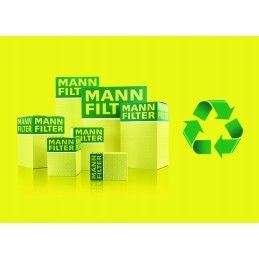 Mann gamyklose gaminami filtrai yra originalios kokybės dalys. tai reiškia originalią įrangą. tie, kurie gamykloje montuojami da