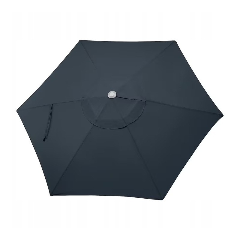 Ikea Lindoja medžiaginis skėčio stogelis, tamsiai mėlynas, 300cm, keičiamas užvalkalas