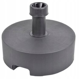 Umbrella base graphite 40 cm oval