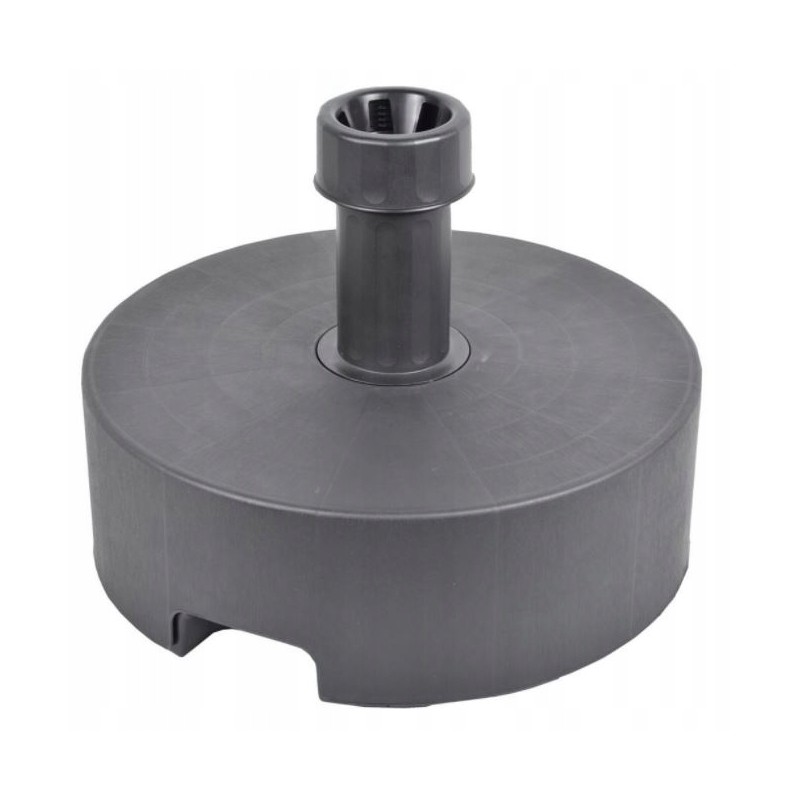 Umbrella base graphite 40 cm oval