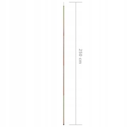 Sodo burės stiebas 250 cm, cinkuotas