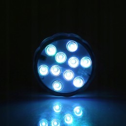 10 LED krāsains RGB lampas peldbaseina apgaismojums