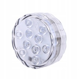 10 LED krāsains RGB lampas peldbaseina apgaismojums