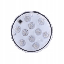 10 LED krāsains RGB lampas peldbaseina apgaismojums
