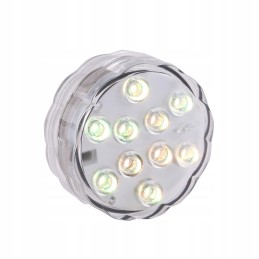 10 LED krāsains RGB lampas peldbaseina apgaismojums
