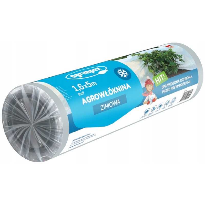 Agrotekstilės danga žieminis nano rulonas 1,6 x 5 m