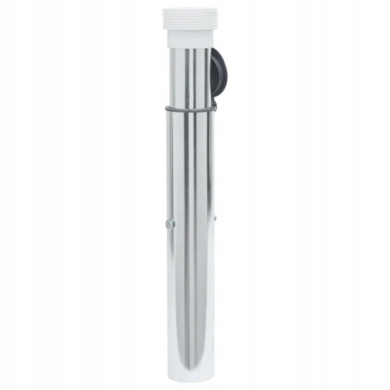 Umbrella base, in-ground, for 40-50 mm posts, silver