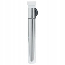 Umbrella base, in-ground, for 40-50 mm posts, silver
