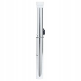 Umbrella base, in-ground, for 40-50 mm posts, silver