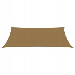 Sodo pavėsinė burė terasinei markizei taupe, 2x4 m, HDPE