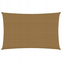 Sodo pavėsinė burė terasinei markizei taupe, 2x4 m, HDPE