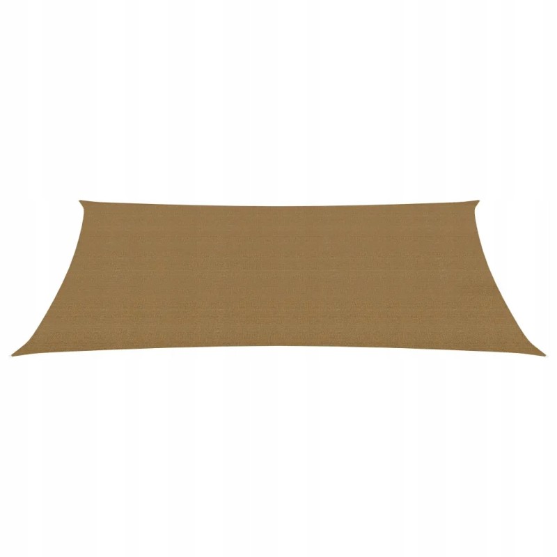 Sodo pavėsinė burė terasinei markizei taupe, 2x4 m, HDPE