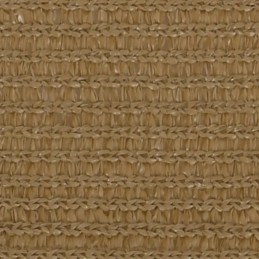 Sodo pavėsinė burė terasinei markizei taupe, 2x4 m, HDPE