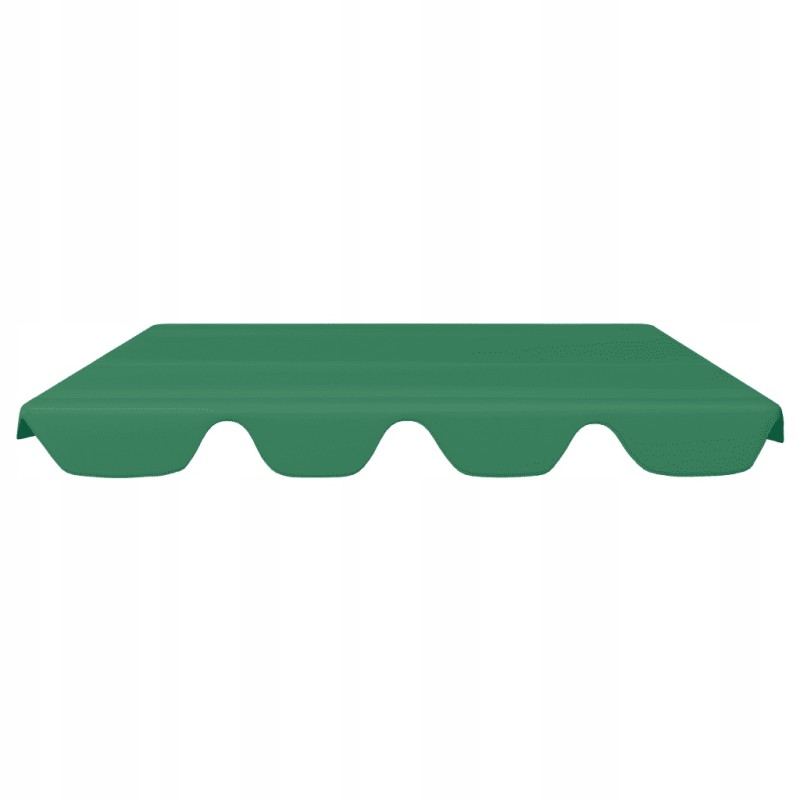 Vidaxl stogas sodo sūpynėms žalias 188 168x110 145 cm