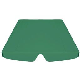 Vidaxl stogas sodo sūpynėms žalias 188 168x110 145 cm