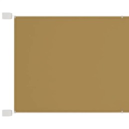 Vidaxl vertikalios markizės smėlio spalvos 100x360 cm oksfordo audinys