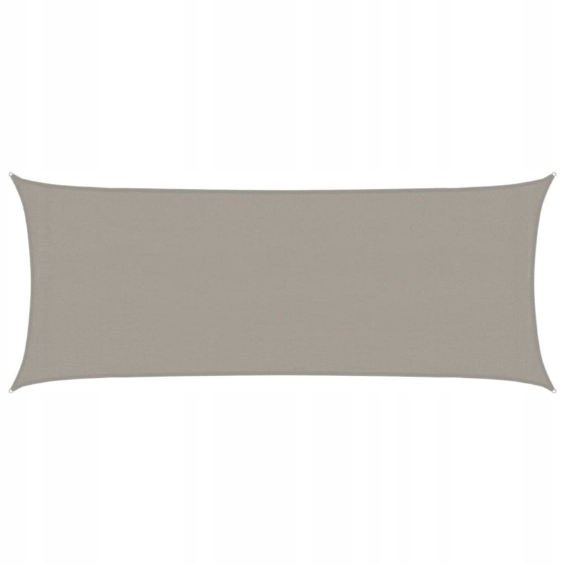 Šešėlių burė 160g/m² šviesiai pilka 2x5m HDPE