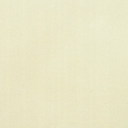 Vidaxl sodo burė oxford audinio trapecija 2 4x3 m kreminė