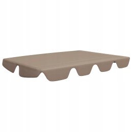 Vidaxl katus aiakiigele taupe 188 168x110 145 cm
