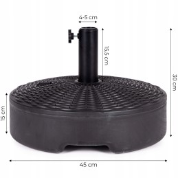 Base umbrella weight filled with water 22l