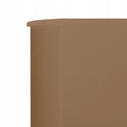 Tuuleekraan 3 paneeliga 400x80 cm puitpostidega, värvus: taupe