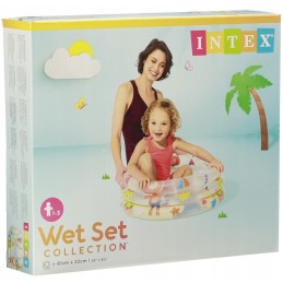 Intex apvalus pripučiamas meškiukų baseinas mažyliams