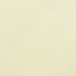 Dārza bura, trapecveida oksforda audums, 2 4x3 m, krēmkrāsas