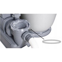 Smėlio siurblio sandariklis, Bestway pirminis filtras