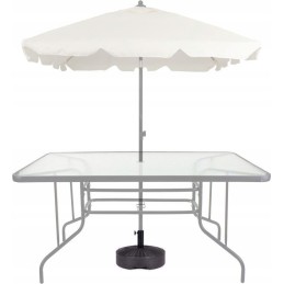 Garden umbrella base weight filled with water 22l stand