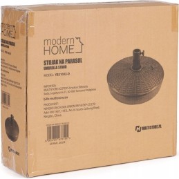 Garden umbrella base weight filled with water 22l stand
