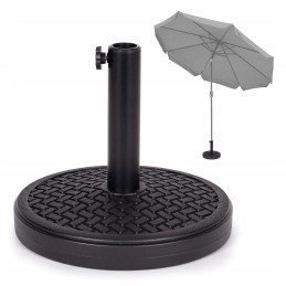 Base load capacity of the parasol for garden and terrace 12kg