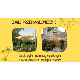 Garden shade sail triangle 3.6 x 3.6 x 3.6 m brick red