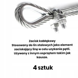 Komplekt purjede paigaldamiseks 2 liinile, pikkus 3 m