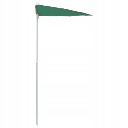 Vidaxl poolringikujuline aia vihmavari vardal 180x90 cm roheline