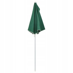 Vidaxl poolringikujuline aia vihmavari vardal 180x90 cm roheline